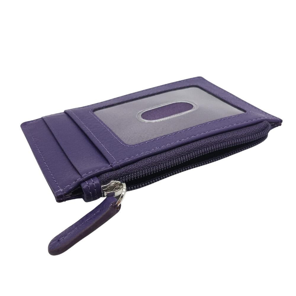 Celtic Knot Leather Wallet - Purple