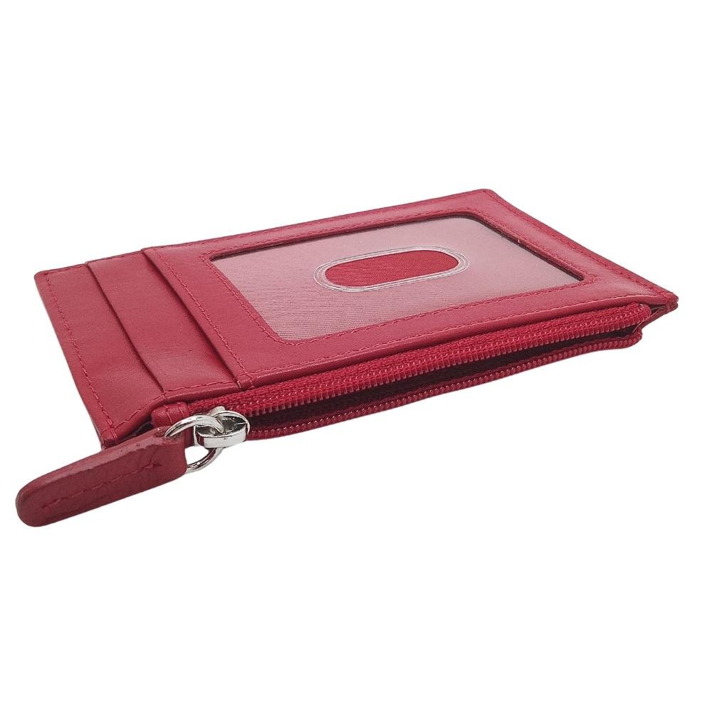 Celtic Knot Leather Wallet - Red