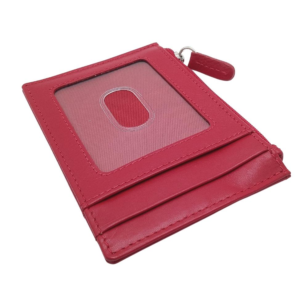 Celtic Knot Leather Wallet - Red