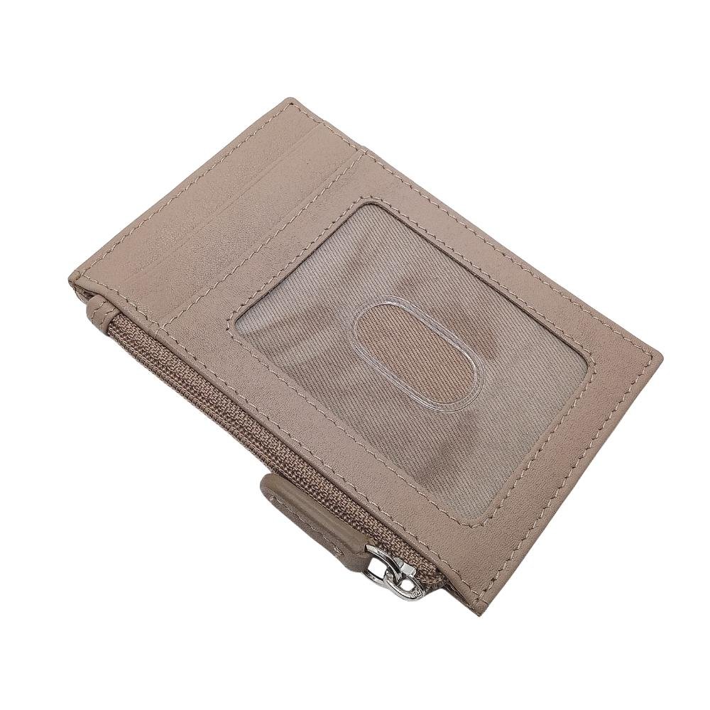 Celtic Knot Leather Wallet - Taupe