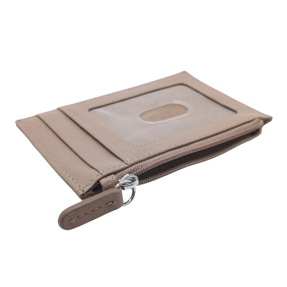 Celtic Knot Leather Wallet - Taupe