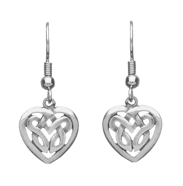 Celtic Legends Pewter Celtic Love Knot Earrings - The Celtic Gift Store - Earrings