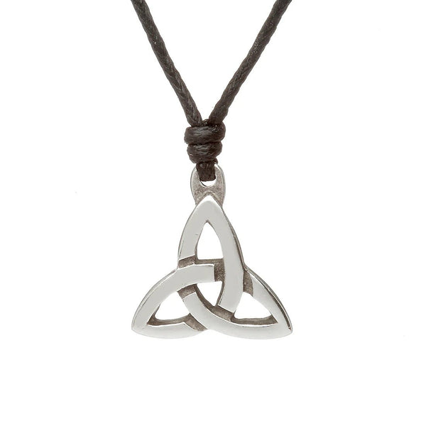Celtic Legends Pewter Trinity Knot Necklace - The Celtic Gift Store - Necklaces