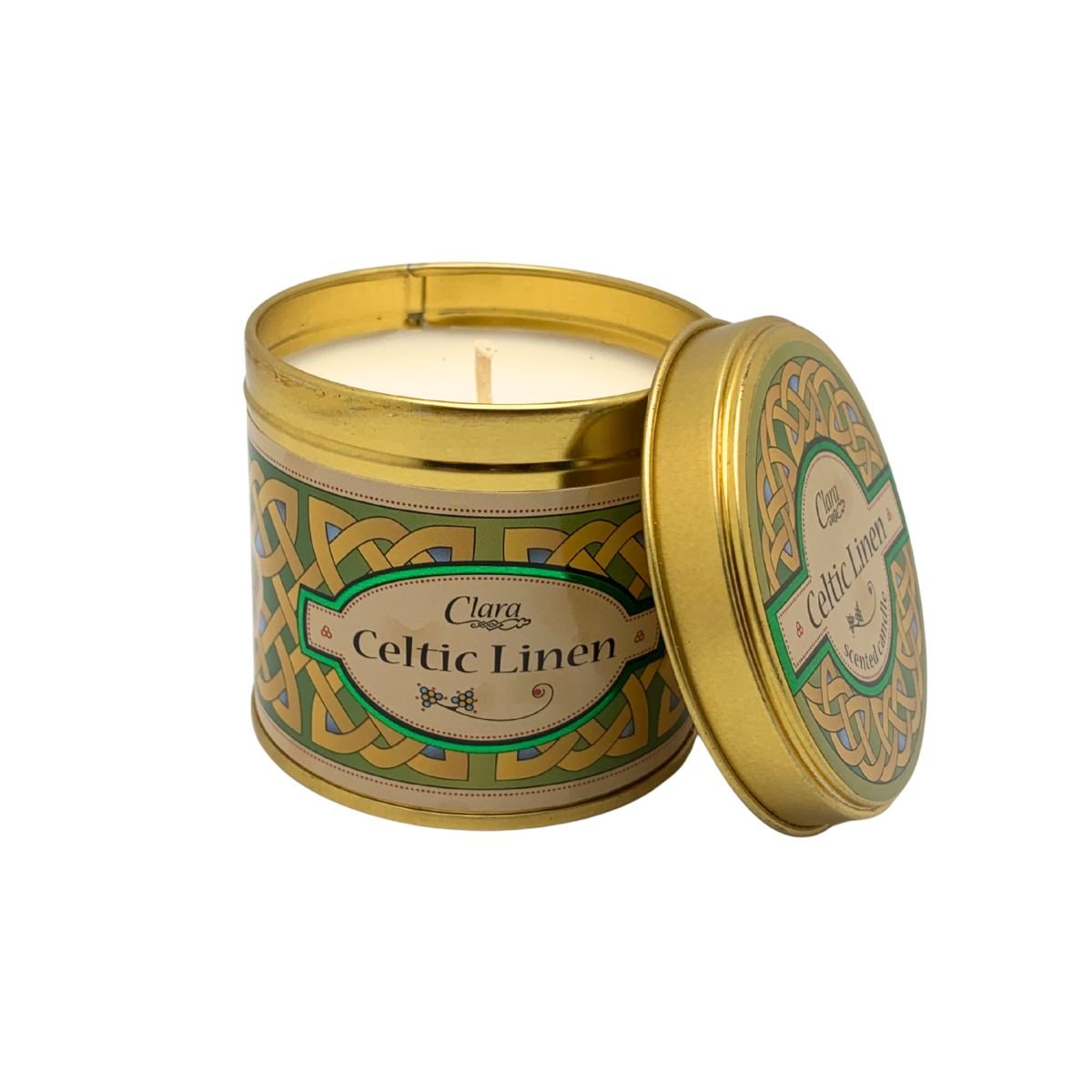 Celtic Linen Candle - The Celtic Gift Store - Candles, Wax Melts, Incense