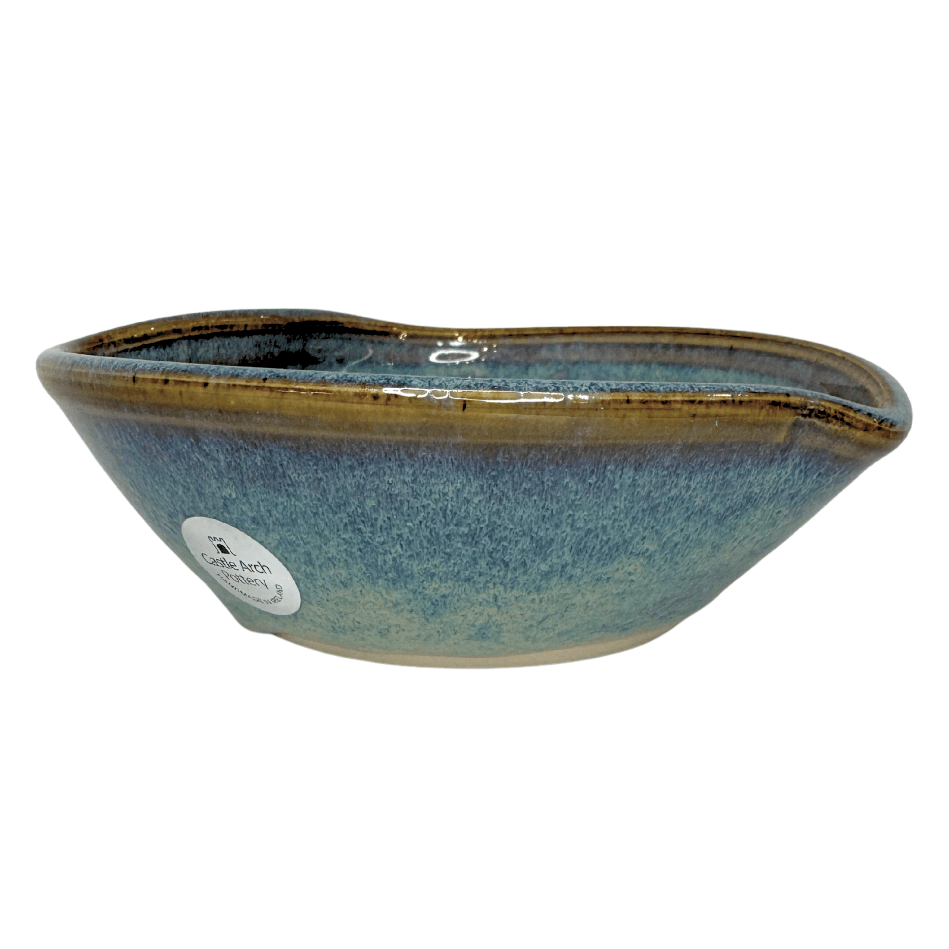 Celtic Swirl Heart Bowl Handmade Irish Pottery - The Celtic Gift Store - Tableware