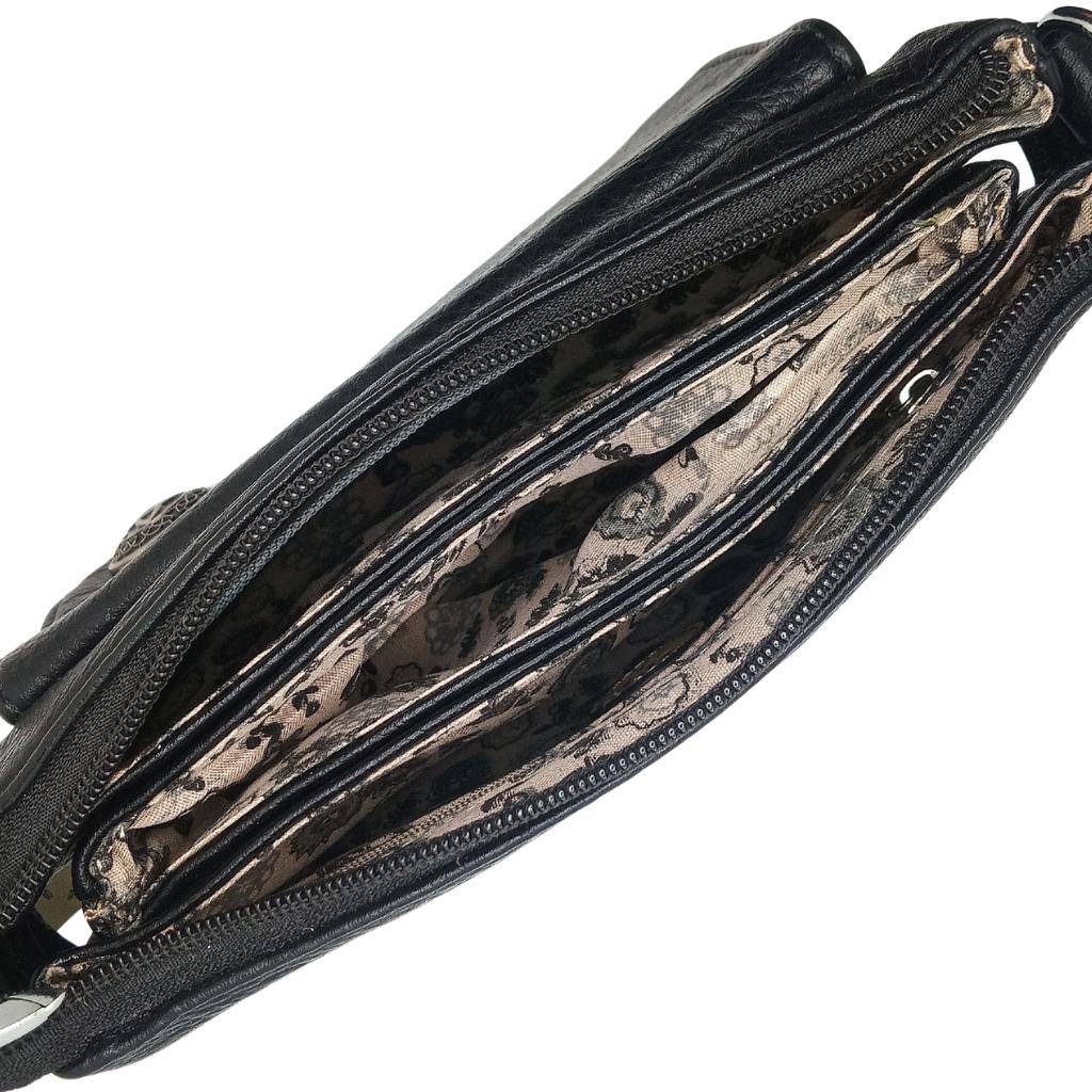 Celtic Trinity Knot Cell Phone Pocket Bag - Black