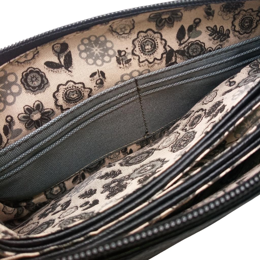 Celtic Trinity Knot Cell Phone Pocket Bag - Black