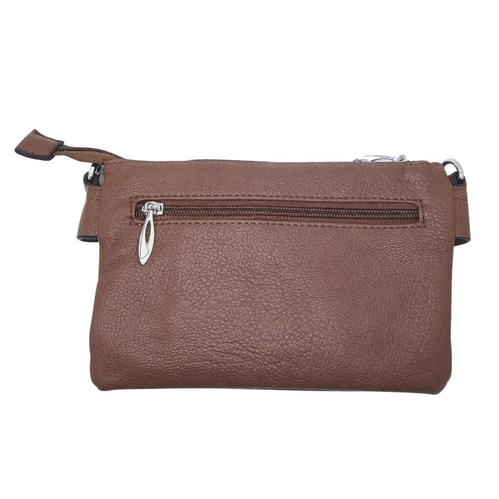 Celtic Trinity Knot Cell Phone Pocket Bag- Mocha