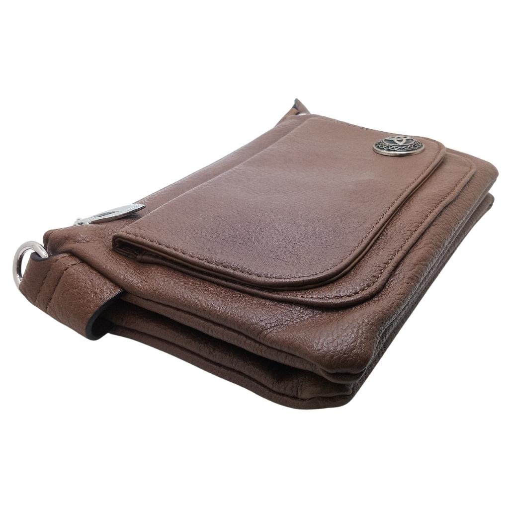 Celtic Trinity Knot Cell Phone Pocket Bag- Mocha