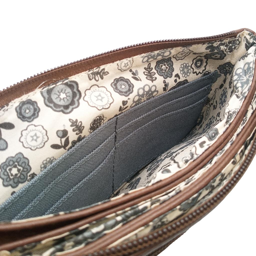 Celtic Trinity Knot Cell Phone Pocket Bag- Mocha