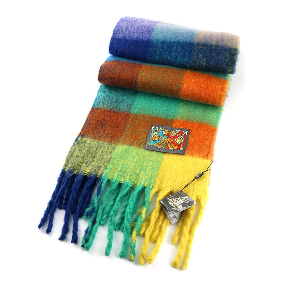 Chunky Scarf - Rainbow - The Celtic Gift Store - Scarves & Shawls