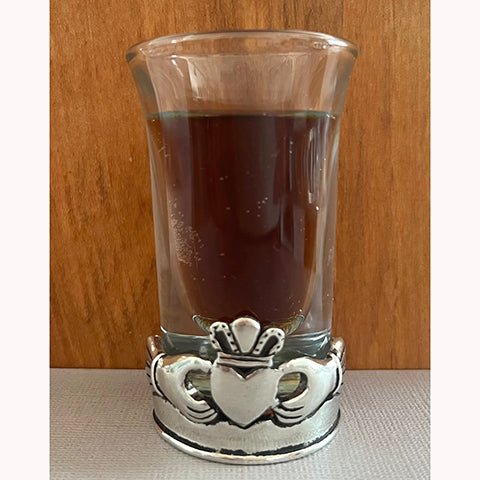 Claddagh Shot Glass - The Celtic Gift Store - Drinkware