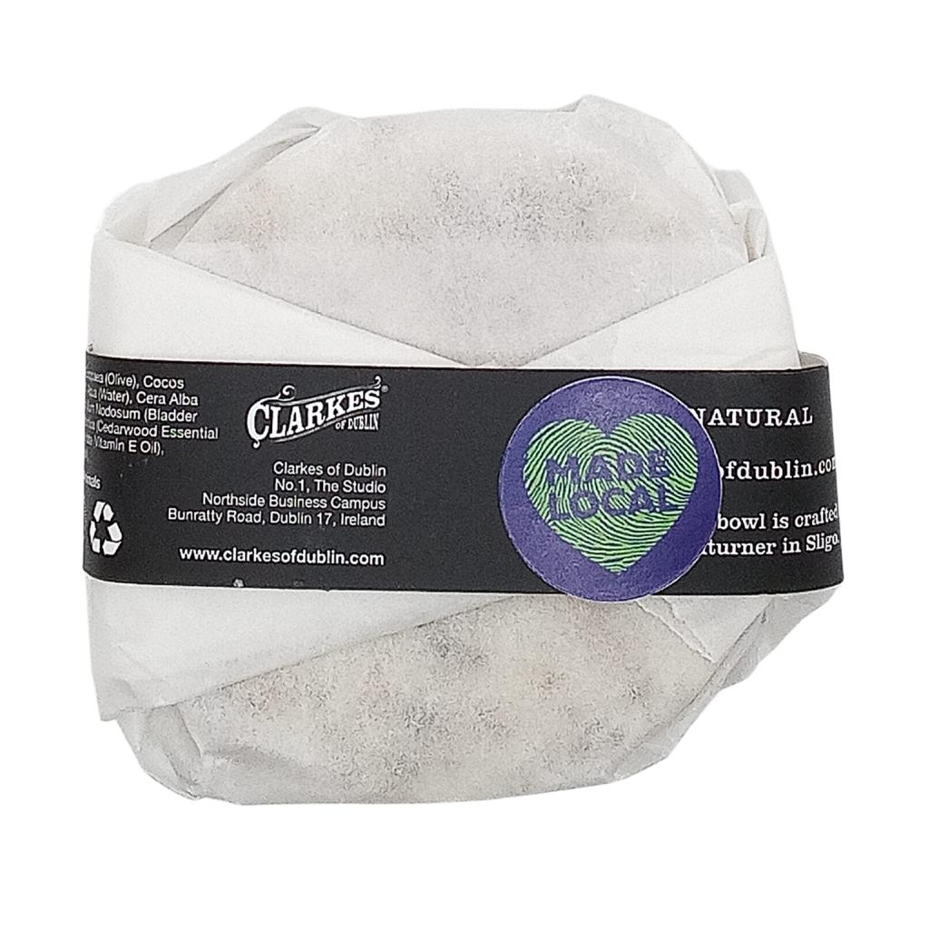 Clarkes Cedarwood and Seaweed Shaving Soap No. 7 by Clarkes of Dublin Artisan - Beauty and Wellness