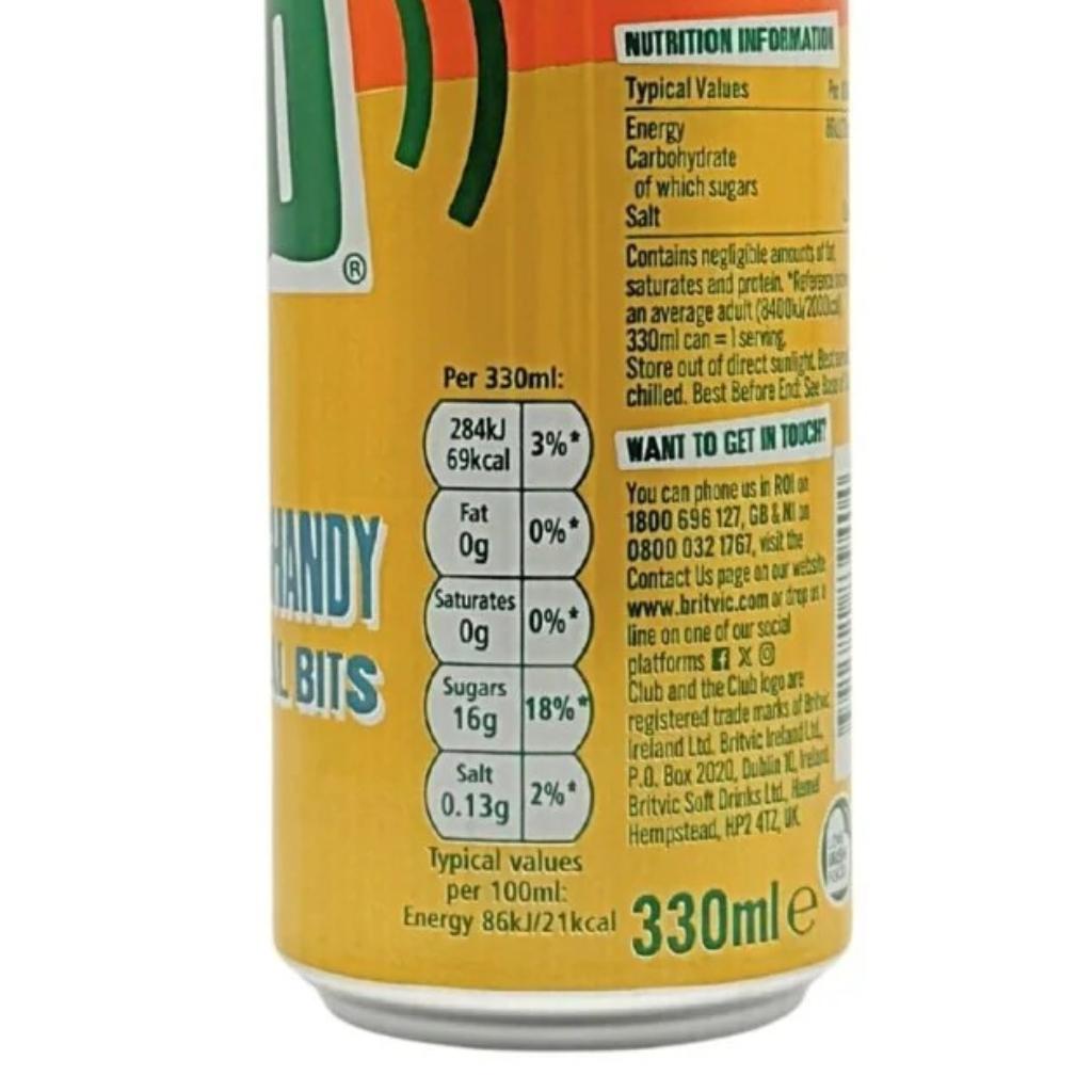 Club Orange Rock Shandy (Can)