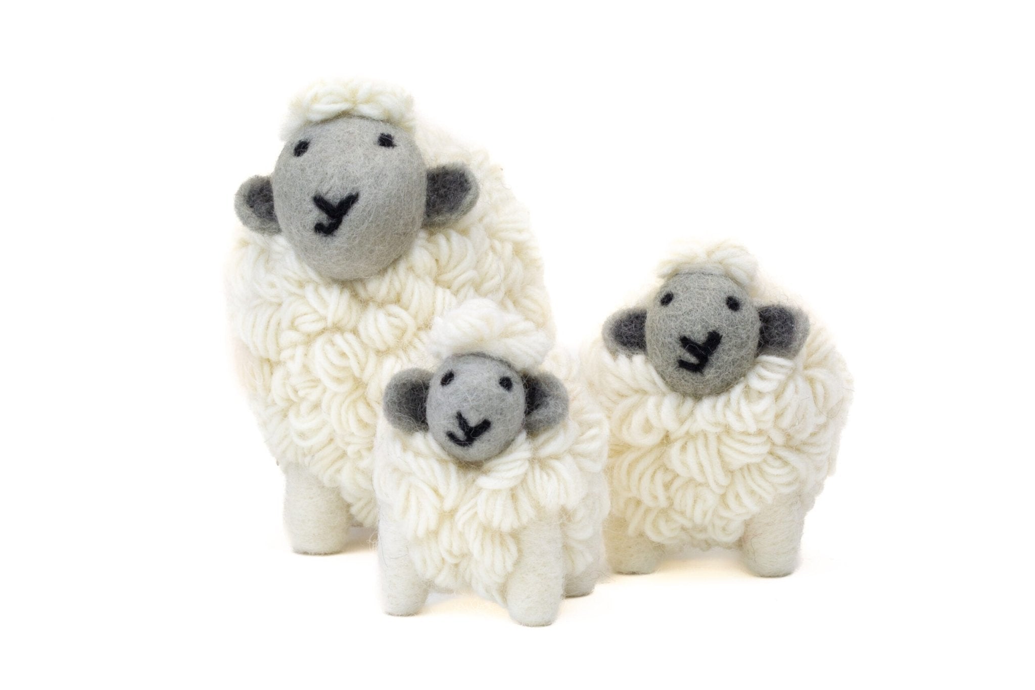 Collectible Knitted Sheep - Grey Face (Large) - The Celtic Gift Store - Decor