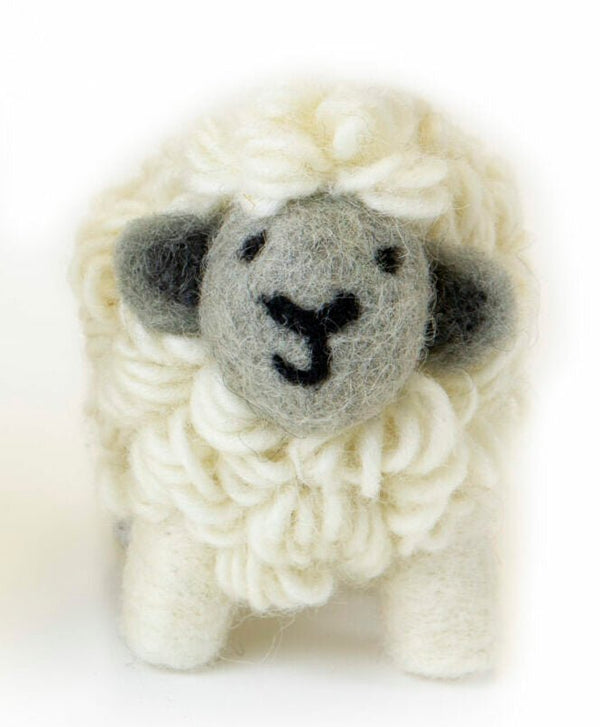 Collectible Knitted Sheep - Grey Face (Small) - The Celtic Gift Store - Decor