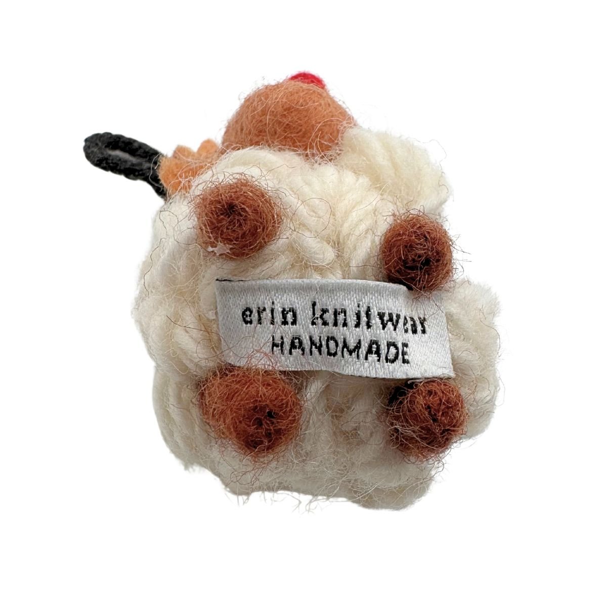 Collectible Knitted Sheep - Reindeer Sheep Ornament (Mini)