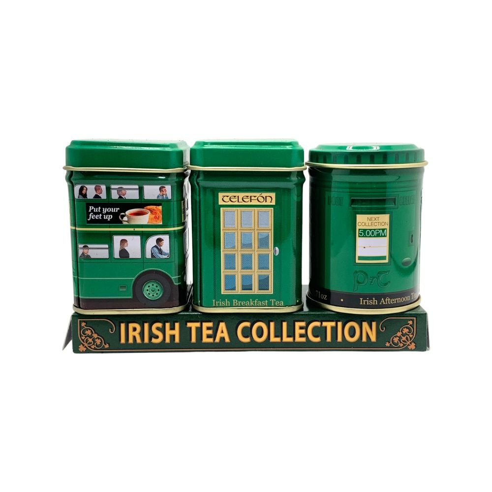 Connemara Kitchen Model Design Set of 3 Tea Tins - The Celtic Gift Store - Food - Teas