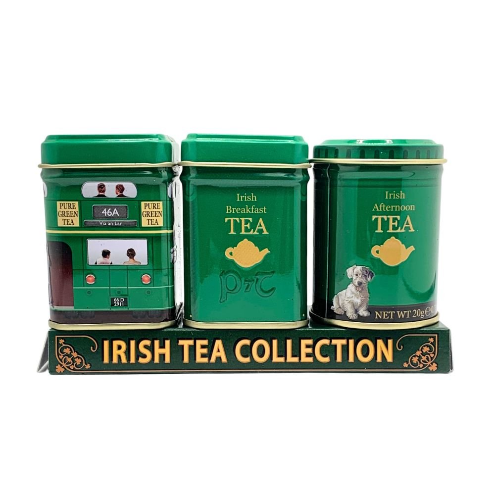 Connemara Kitchen Model Design Set of 3 Tea Tins - The Celtic Gift Store - Food - Teas