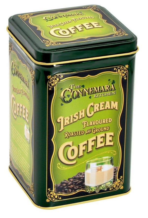 Connemara Kitchen Tin of Irish Cream Flavoured Coffee - The Celtic Gift Store - Tea and Coffee