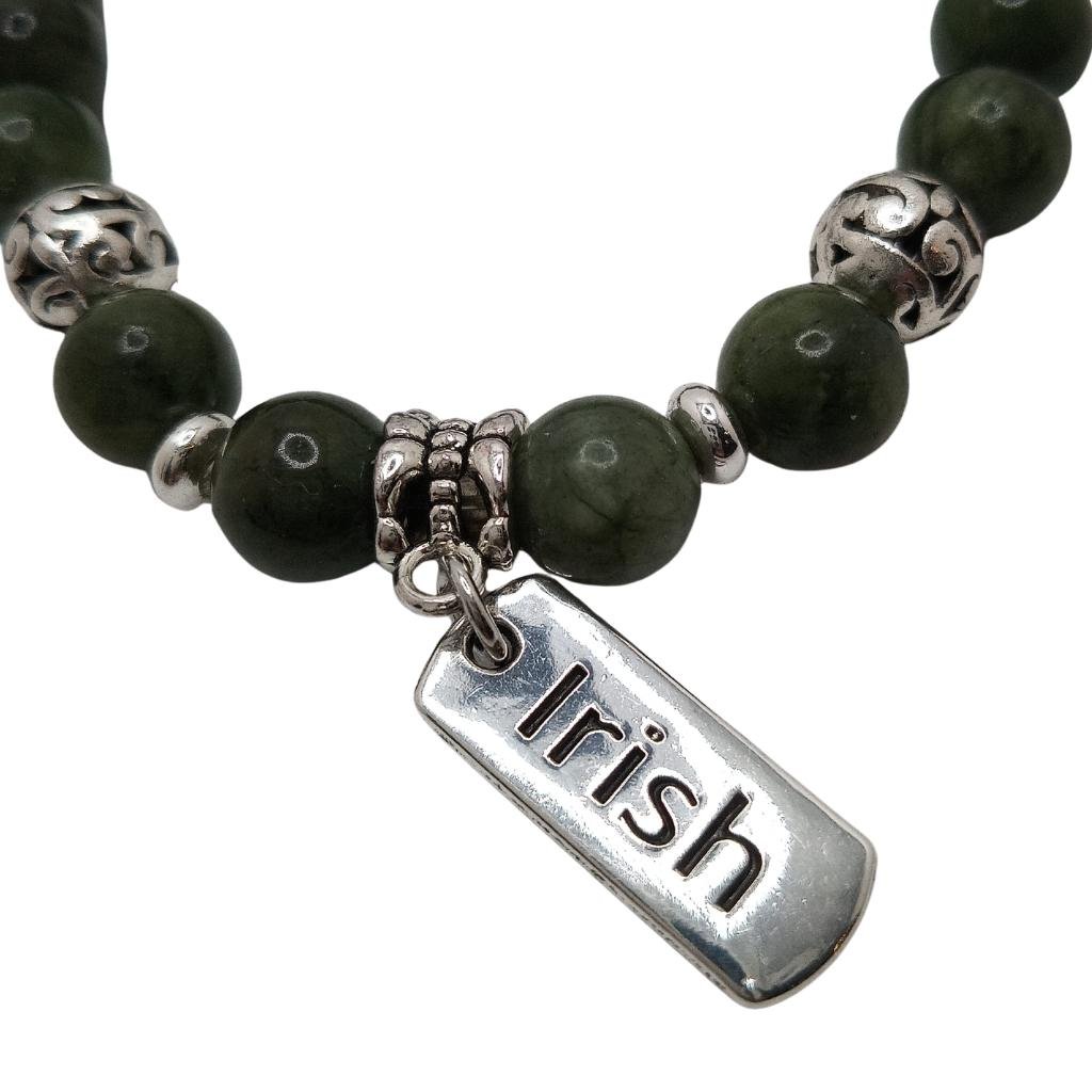 Connemara Marble Irish Message Bracelet by Connemara - Bracelets