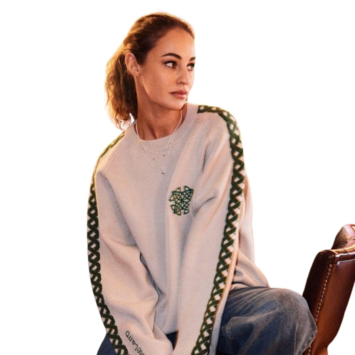 Celtic Knot Crew Neck Jumper - The Celtic Gift Store - Clothing