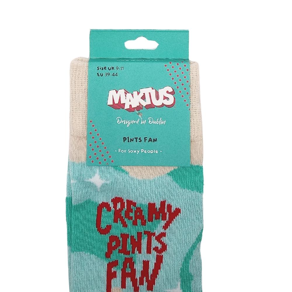 Creamy Pints Fan Socks