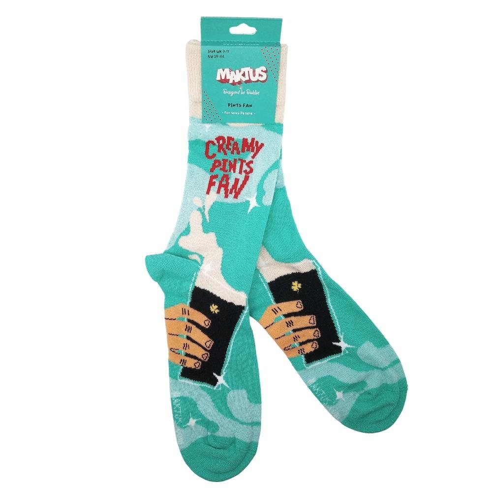 Creamy Pints Fan Socks