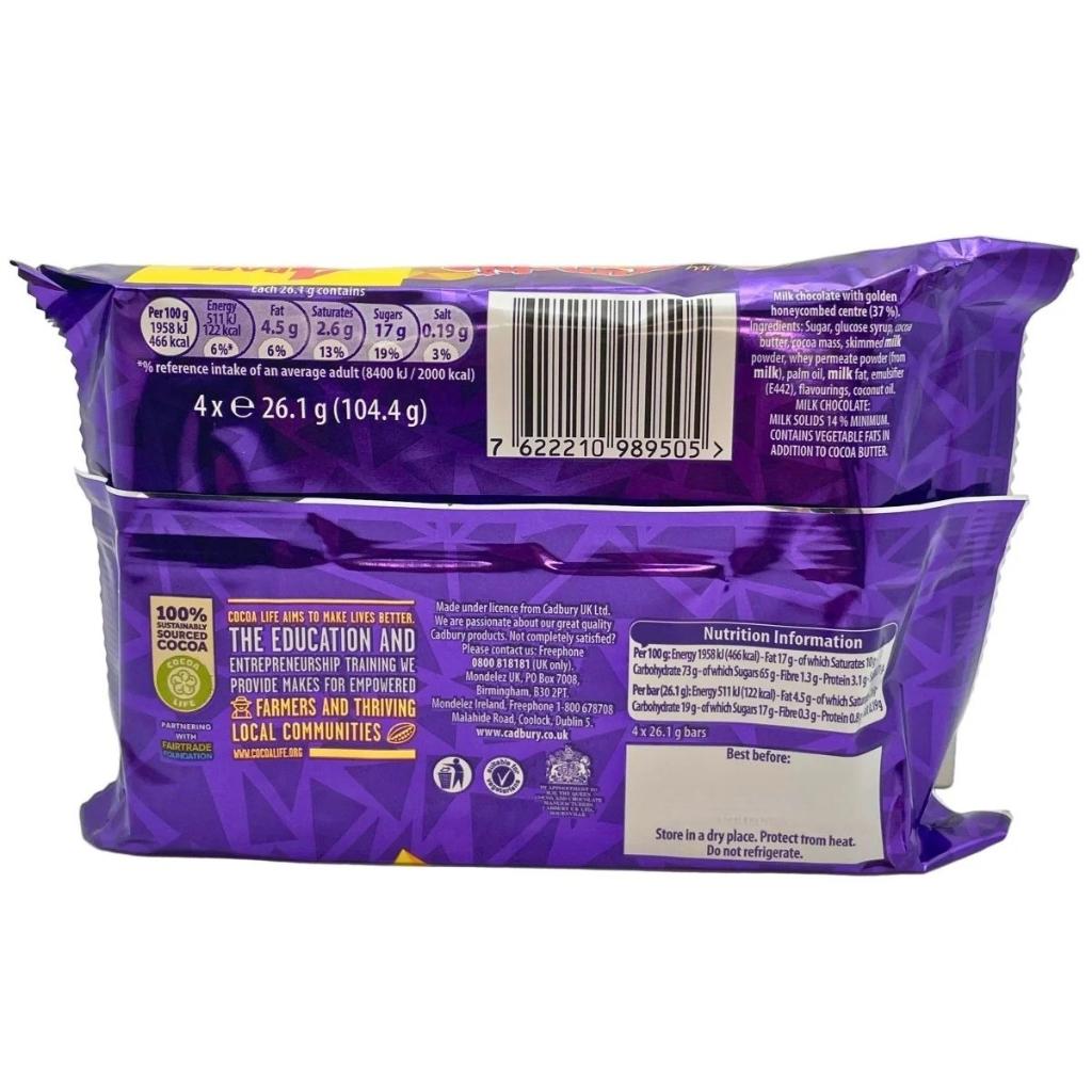 Crunchie 4 pack