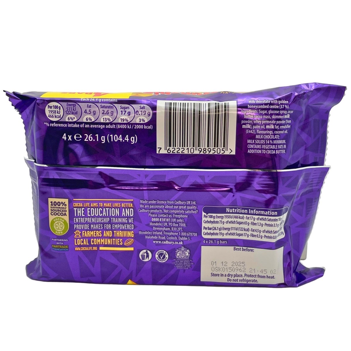 Crunchie 4 pack - The Celtic Gift Store - Food