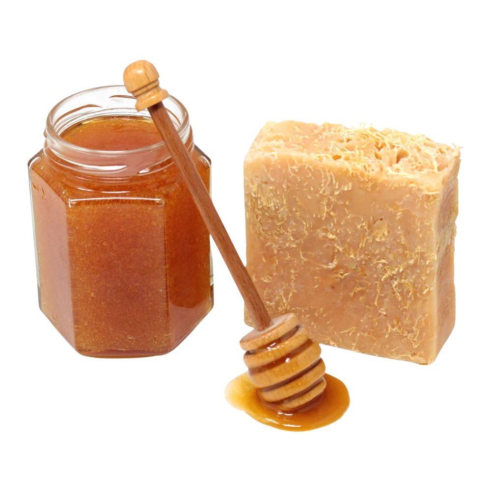 Donegal Heather Honey Irish Handmade Loofa Bar