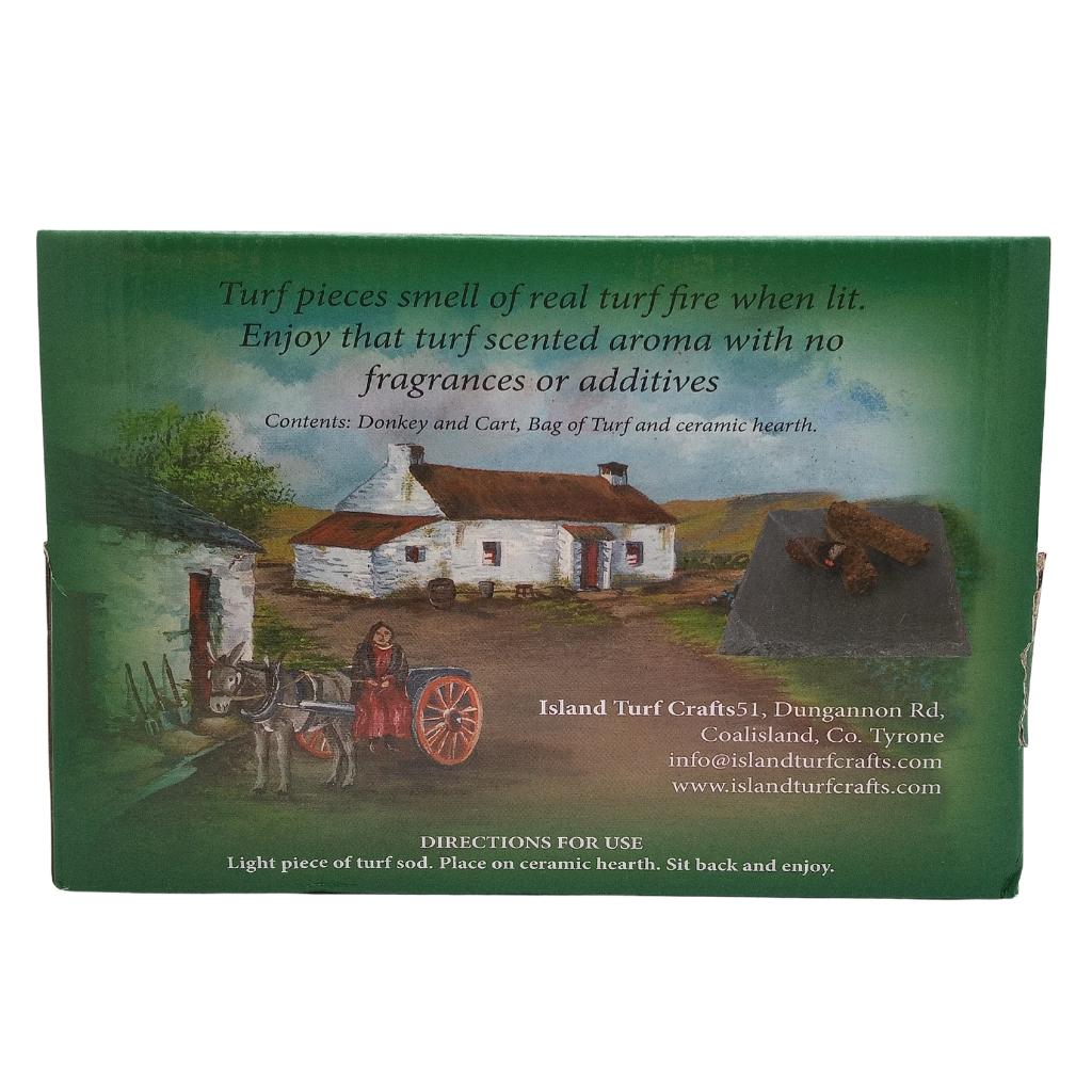 Donkey Carriage Irish Burning Turf and Burner