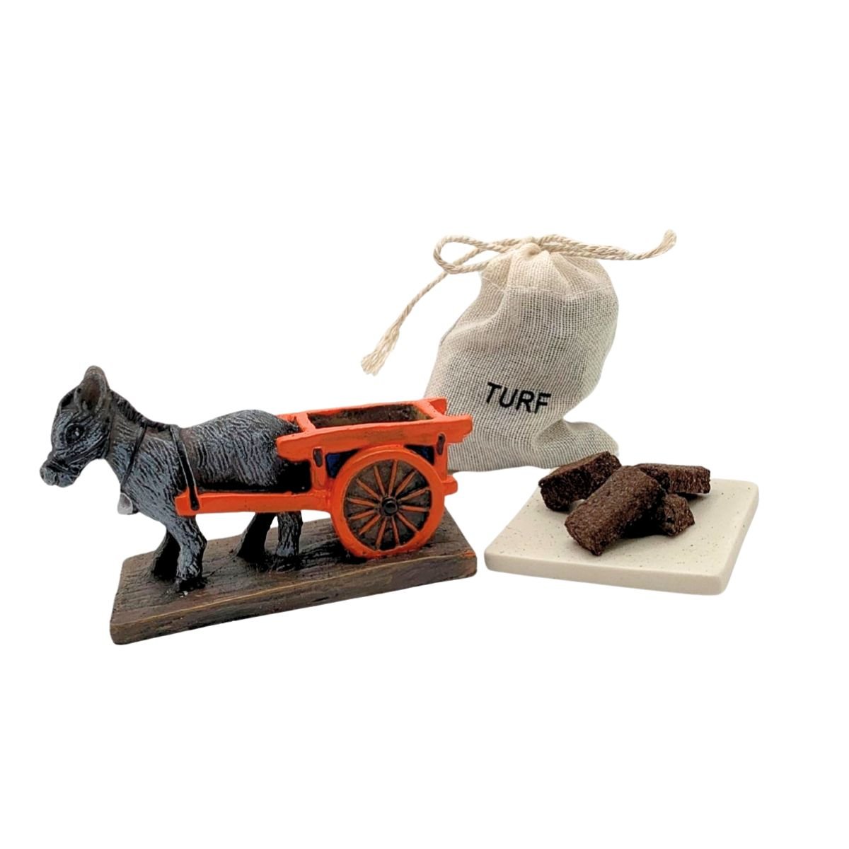 Donkey Carriage Irish Burning Turf and Burner