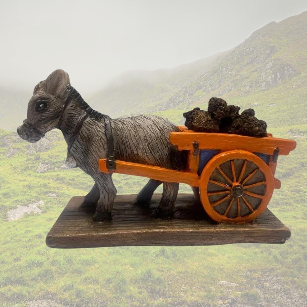 Donkey Carriage Irish Burning Turf and Burner