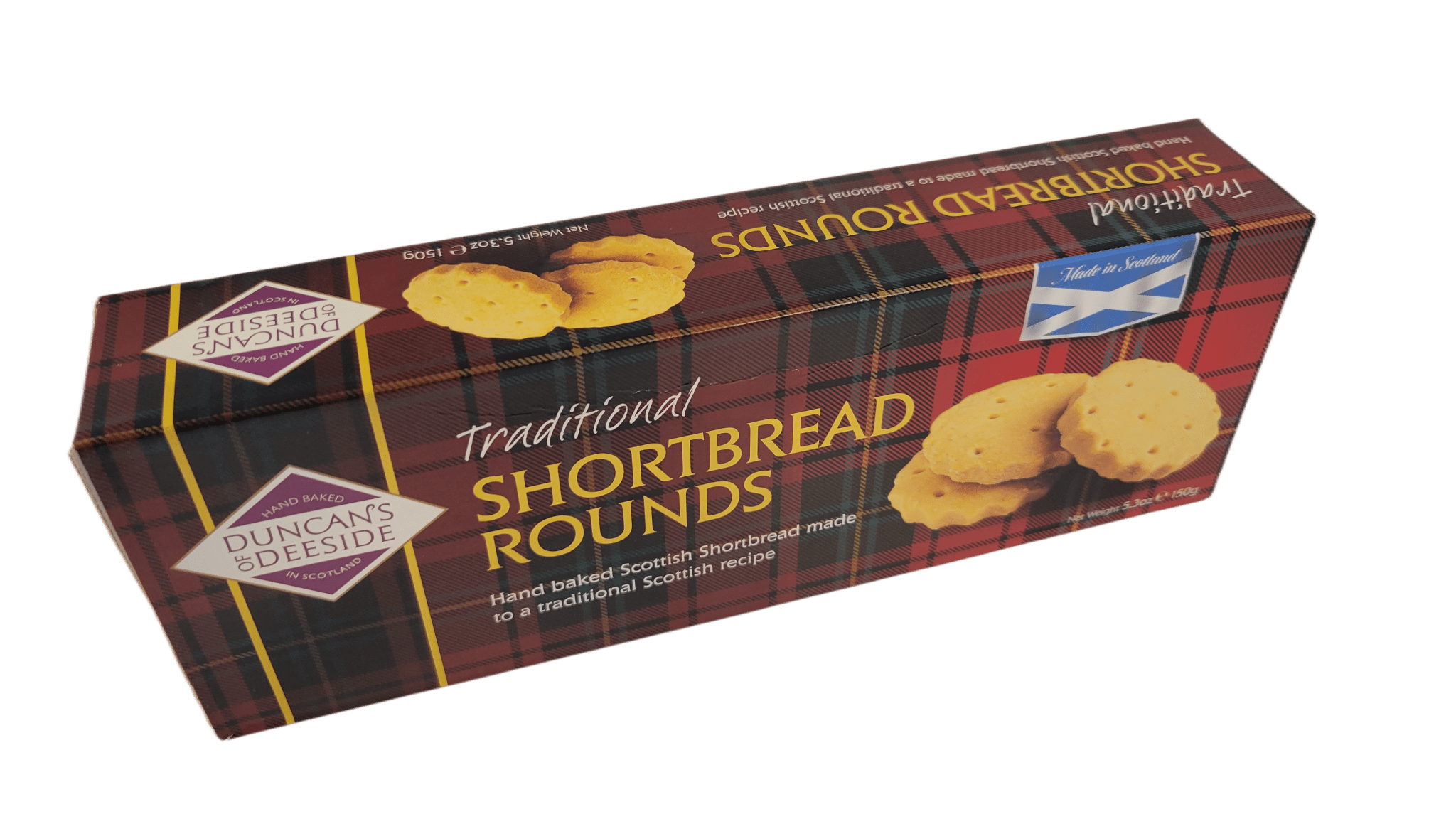 Duncan's Highland Shortbread Rounds - 150g - The Celtic Gift Store - Food