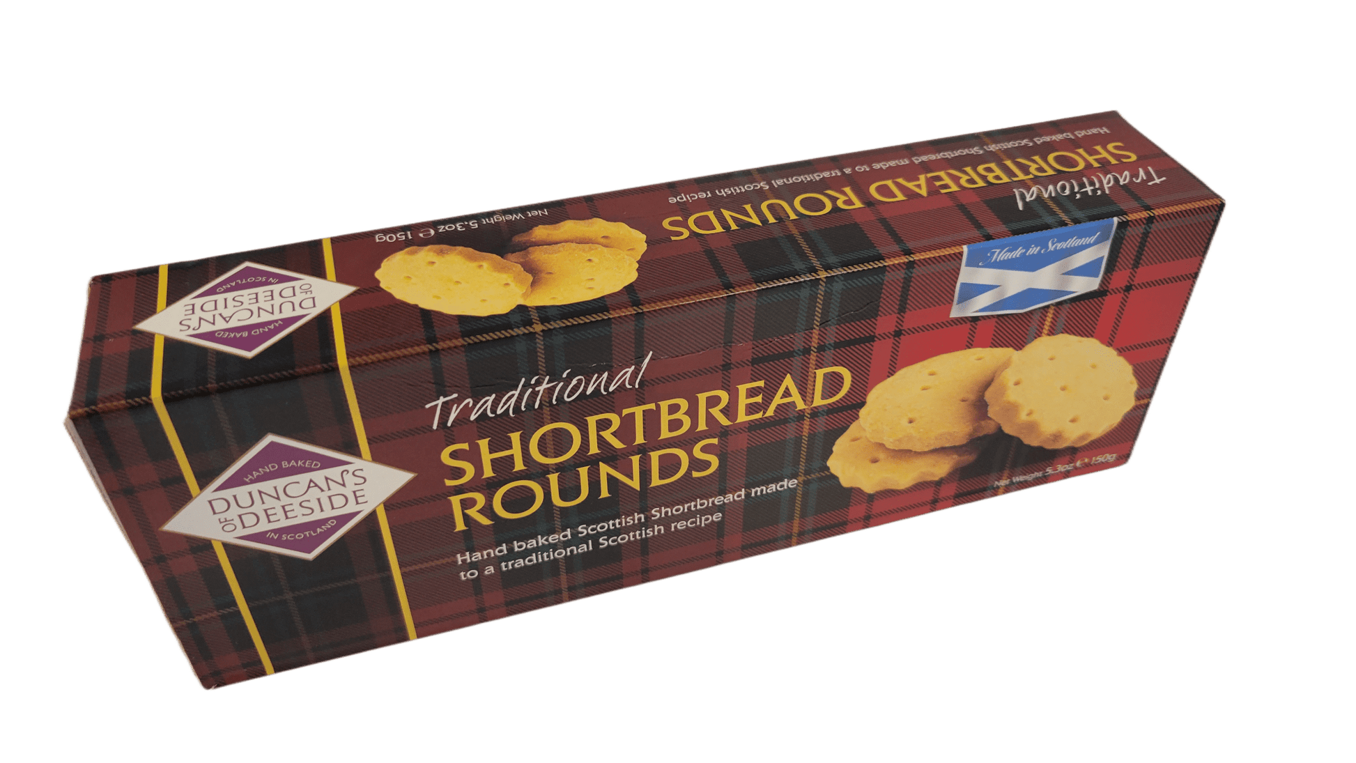 Duncan's Highland Shortbread Rounds - 150g - The Celtic Gift Store - Food
