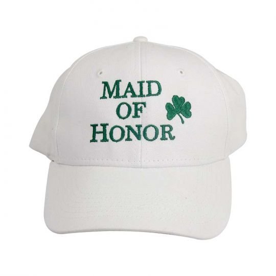 Embroidered Maid of Honor Hat - The Celtic Gift Store - Hats
