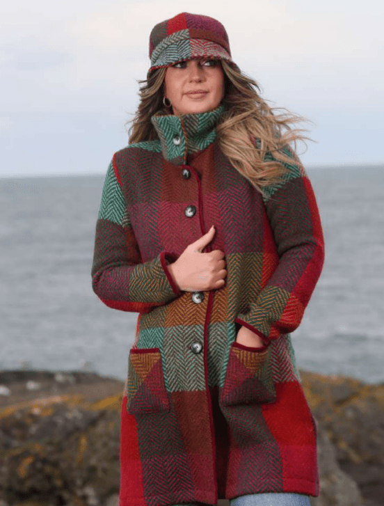 Emma Coat - Donegal Bracken - The Celtic Gift Store - Clothing