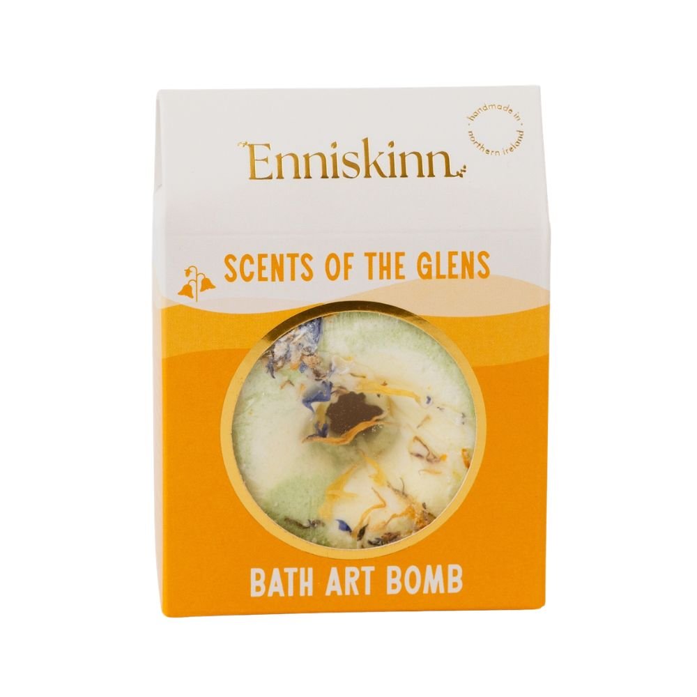 Enniskinn Bath Art Bomb - Scents of the Glens - The Celtic Gift Store - Beauty and Wellness