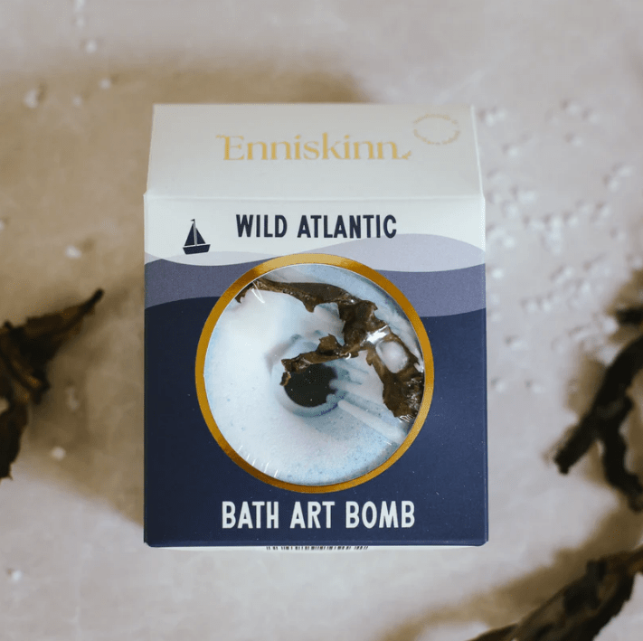 Enniskinn Bath Art Bomb - Wild Atlantic - The Celtic Gift Store - Beauty and Wellness
