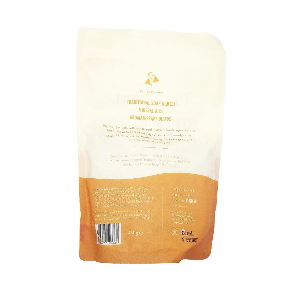 Enniskinn Salt and Magnesium Bath Soak - Scents of the Glens