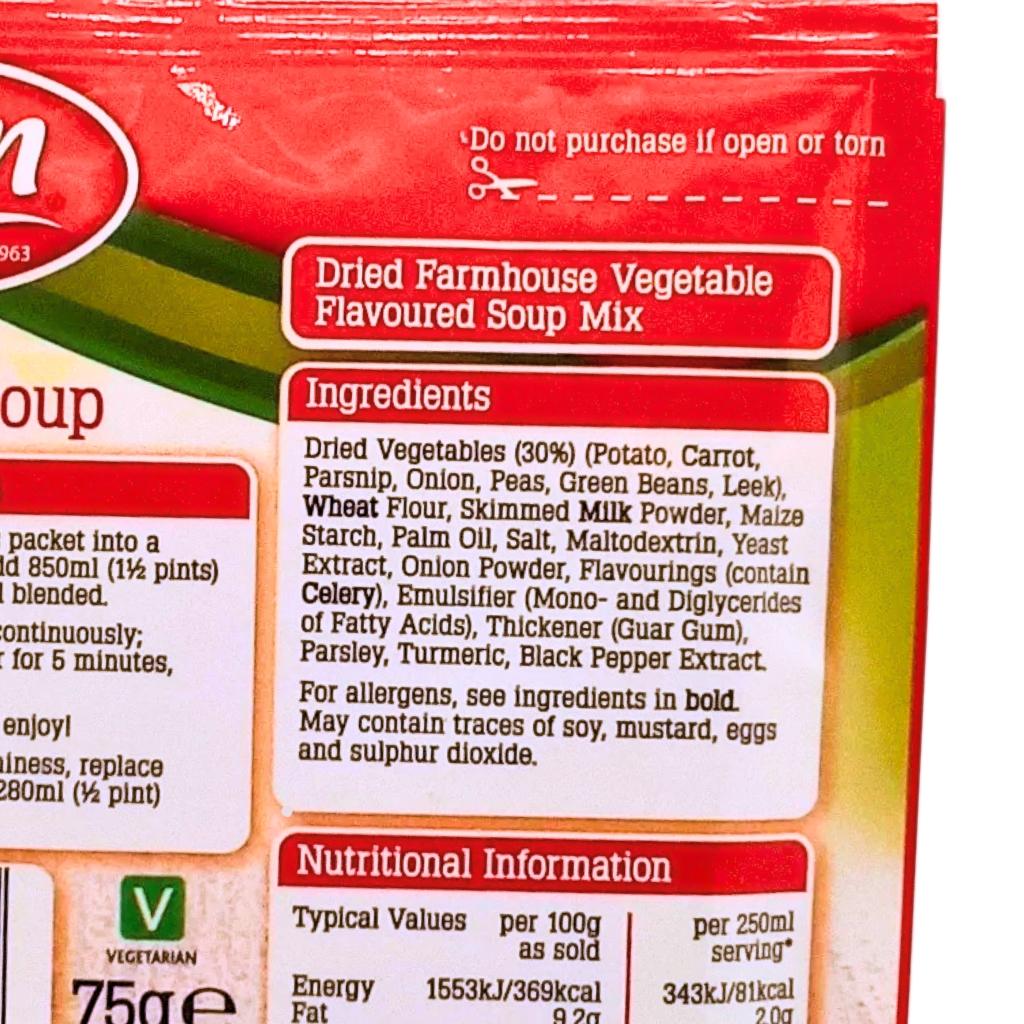 Erin Farmhouse Vegetable Soup Mix
