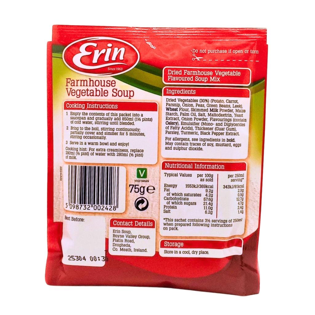 Erin Farmhouse Vegetable Soup Mix