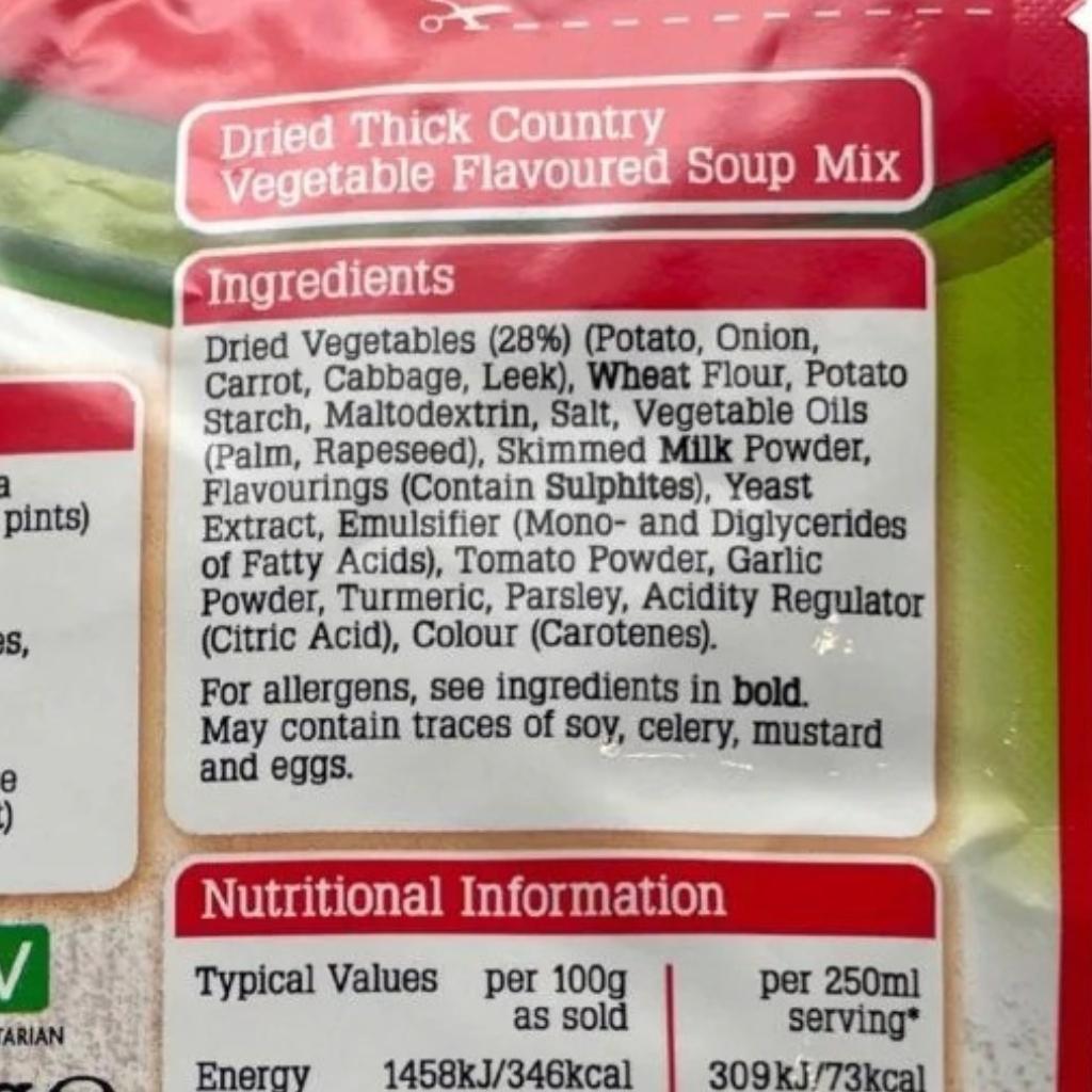 Erin Thick Country Vegetable Soup Mix