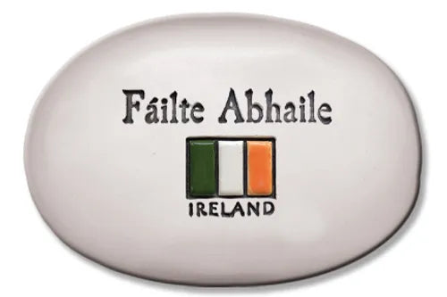 Imprinted 'Failte Abhaile' Rock