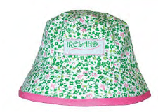 Floral Ireland Shamrock Toddler Bucket Hat - The Celtic Gift Store - Clothing