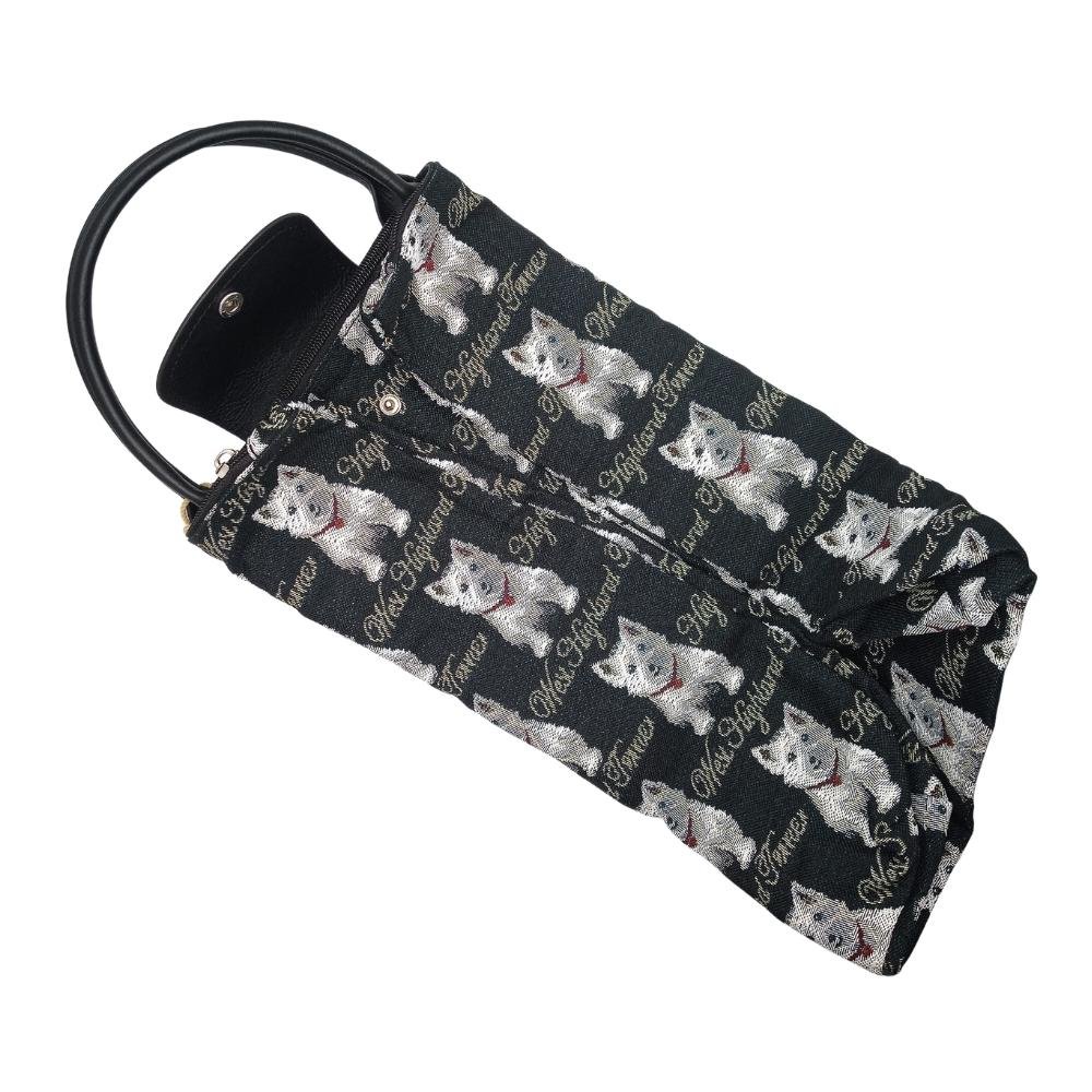 Fold Away Shopping Bag - Westie