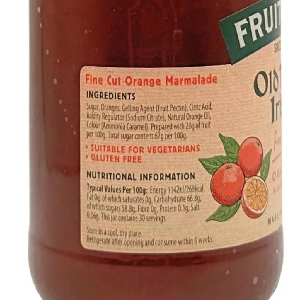 Fruitfield Old time Fine Cut Marmalade