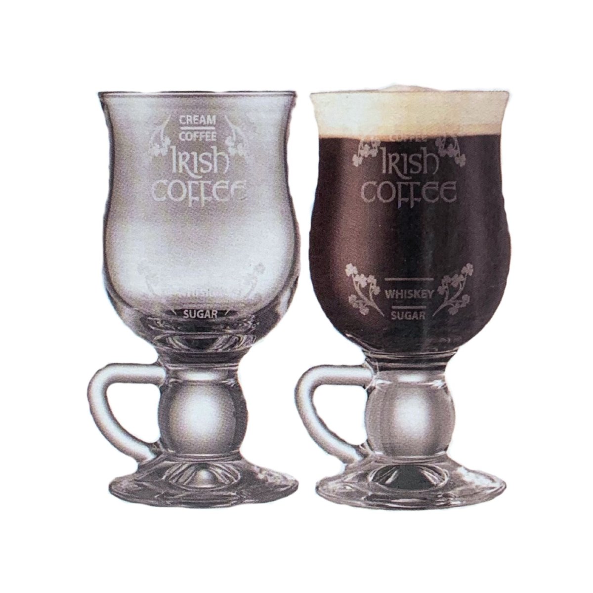 Galway Crystal Irish Coffee Glass Pair