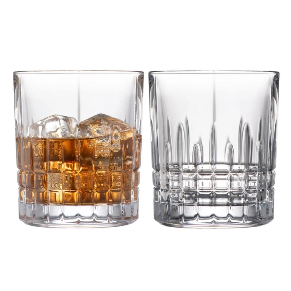 Galway Crystal Liffey DOF Whiskey Tumbler Pair